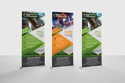 Roll Up Banner Design adobe illustrator banner design branding design graphic design illustration roll up banner signage design tradeshow booth