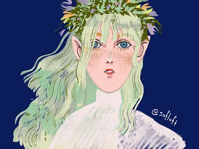 Spring illustration character design editorial illustration illustration