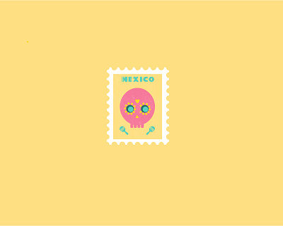 Post card Mexico design digital art graphic design illustraion illustration illustrator vector weeklywarmup