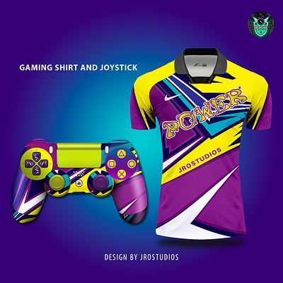 Esport Gaming and Joystick 1 branding design esport illustration logo vector