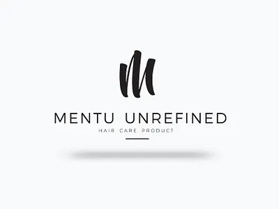 Mentu-Unrefined brand identity brand identity design branding design illustrator logodesign