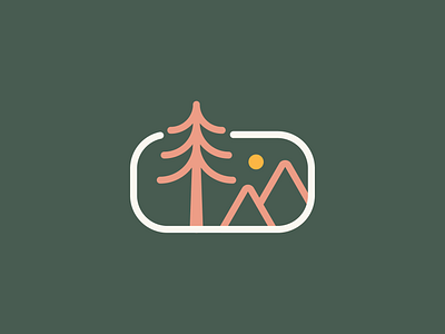 Take me to the mountains adventure brand branding design icon identity illustration line art logo mountain outdoors sun vector