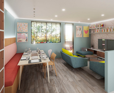 Shottford renovation 3d art 3dsmax architecture design interior