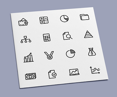 User Interface Icons business chart finance financial graph icon icon design icon set icons ui user inteface