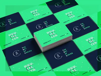 Business Cards TAC brand design branding business bussines card company logo composition design font furnitor furniture design illustration logo logodesign pantone typography