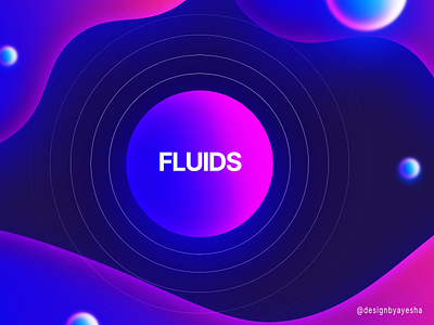 Fluid Gradient colourbalance curves design designbyayesha designer effect filter fluid gradient graphicdesign graphics hue levels photoshop pink and blue practice