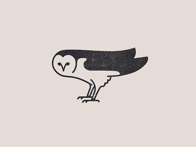 Owl branding design icon illustration logo owl texture vector