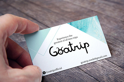 Goatrip Business Card Design brand design branding business card business card design business cards businesscard design graphic design