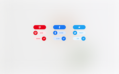 Social Share – DailyUI #010 010 button daily100challenge dailychallenge dailyui dailyuichallenge facebook pinterest share button social social share twitter ui ux ui design uidesign userinterface