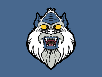 Yeti Illustration abominable abominable snowman bigfoot illustration snowman yeti