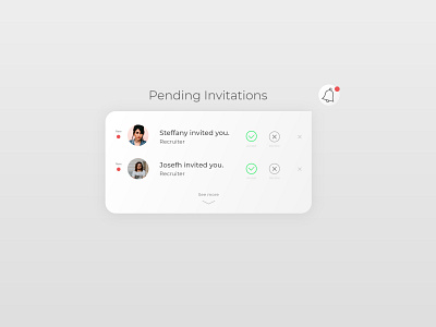 Pending Invitation accept adobe xd app dailyui decline design invitation minimal pending pending invitation product design ui ux web xd