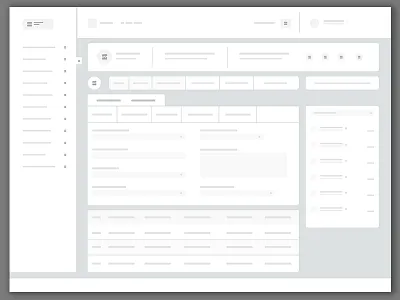 Wireframe dashboard prototype ui vinith web wireframe