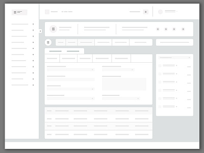 Wireframe dashboard prototype ui vinith web wireframe