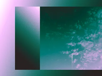 Gradient Study abstract clouds collage colours design duotone exploration gradient media minimal mix mixed media moon noise poster study sunset synthwave texture vaporwave
