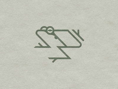 Little tree frog animal animals frog geometric icon logo mark modern natural history nature sign