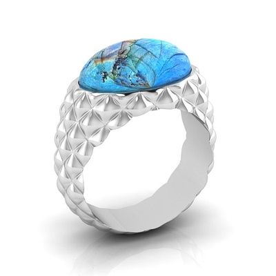 Unique Pillow Shaped Ring 3D Model jewel jewelery jewellery jewelry jewelry design jewelry designer jewels matrix rhino3d rhinoceros