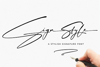 Sign Style - Signature Font design font font design fonts graphic design handwriting font handwriting fonts handwritten handwritten font lettering script font signature signature font signature fonts signature logo signatures typeface typeface design typefaces typography art
