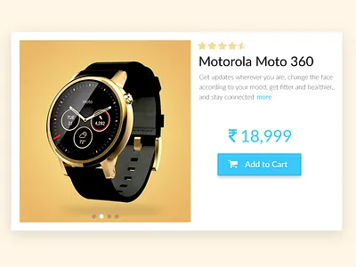Daily Ui #012-E-Commerce Shop (Single Item) dailyui design ui