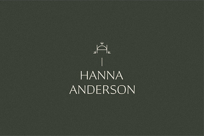 Unused Logo for Hanna Anderson design earth green green logo logo logodesign marketing media olive social tones type typography vintage