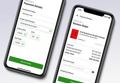 Online Store Checkout Flow app books checkout checkout flow checkout process design figma ios iphone mockup online shopping online store payment project shopping ui ux verification