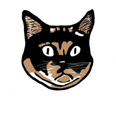 " You are Purrfect" Greeting Card branding design icon illustration logo minimal