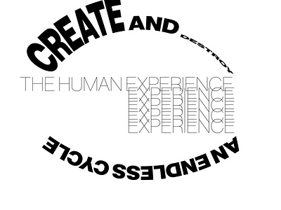 Create and destroy cleveism contrast create and destroy design design art easy design flat monochrome simple simple type type type art type design typedesign typeface typo typographic typography typography art typography design