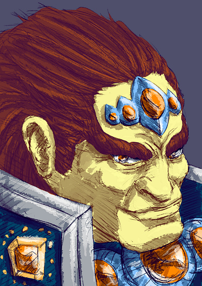 Ganondorf animated animation art design digital draw drawing ganondorf illustration zelda