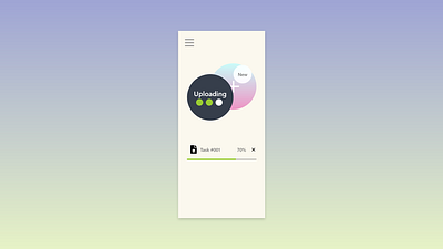 Daily UI: File Upload #031 @challenge @daily ui @file @mobile @upload app design ui ux