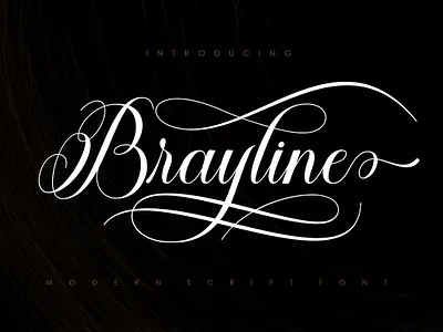 Brayline typography