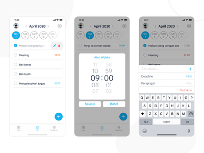 to do list dribble ui ux
