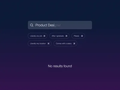 Daily UI Day 22: Search app app design dailyui day022 day22 design job search job seeker jobs search search bar search engine search results searching ui