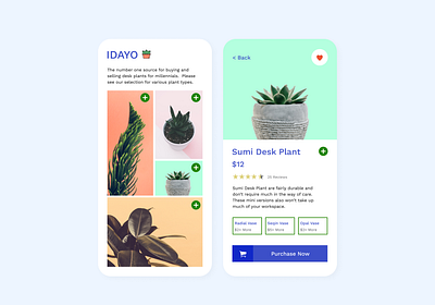 IDAYO Desk Plant Concept