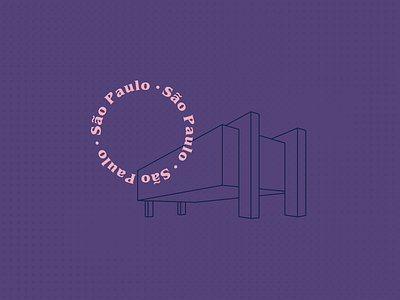 Um marco de São Paulo - Masp city daily 100 dailyui desenhar design dribbble illustration masp sao paulo vector