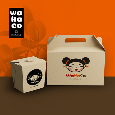 WAKACO - Logo Rebranding & Food Packaging Design branding creative design graphicdesign illustration logo package packaging packagingdesign