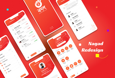 Nagad App Redesign | UI app app design application nagad nagad app ui ui designer uidesign wonderful ui