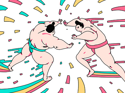 Sumo illustration japan japan illustration sumo sumo illustration