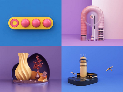 Featured on Behance 3d 3dsmax animation behance design dribbble render vray webshocker website