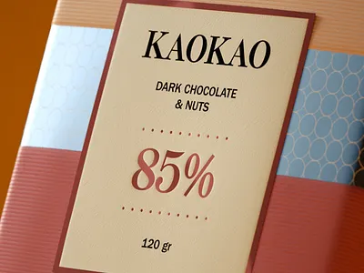 KaoKao - Guatemala No.3 behance brand identity branding chocolate design exotic foil foodpackaging illustration label logo packaging design pattern pattern design texture tropical