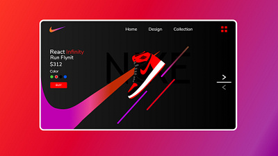 Nike adobexd branding homepage ui uidesign uiuxdesign adobexd uiux uiuxdesign uiuxdesigner webdesig websitedesign