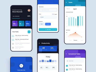 Daily Task - 03 basecamp dashboard ios jira minimalism mobile app mobile ui platform project project management project management tool project manager task management task manager to do app to do list ux