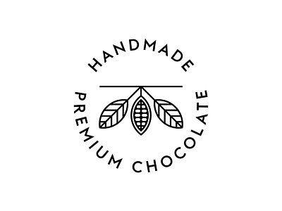 Stamp for Krausz Handmade Chocolate america chocolate chocolate bar cocoa handmade logo nature south america stamp