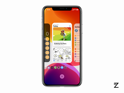 Better Multitasking for iOS - Animated Concept adobexd animation apple concept design ios motion design motiongraphics multitasking ui ux