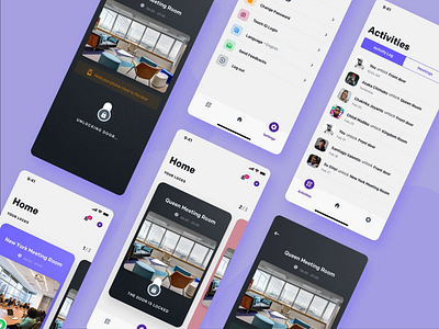 Smart Office App app ios sketch ui