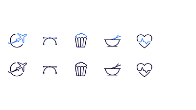 Icon Set — Tim Heezen art branding design icon illustration illustrator logo minimal typography vector