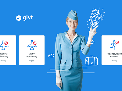 Givt - illustrations clean doodles header illustration photo web web design website