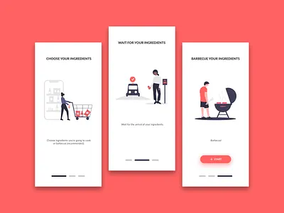 #DailyUI 023 - Onboarding dailyui design figma figmadesign flat minimal minimalist onboard onboarding onboarding screen onboarding screens onboarding ui ui ux