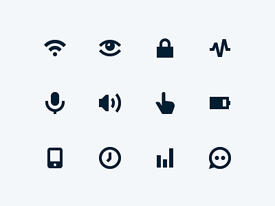 Pria Iconography 829 creative dan fleming design icon set iconography ui website