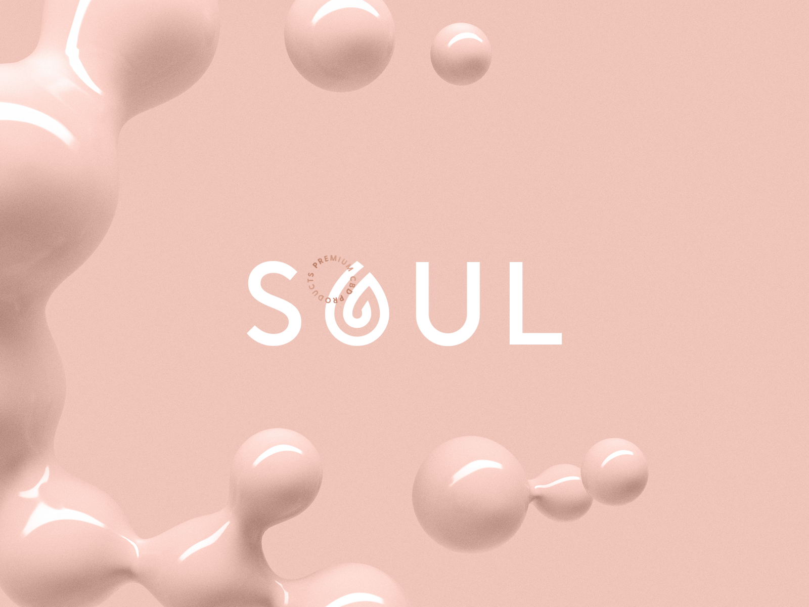 SOUL CBD Brand Identity brand identity branding cannabidiol cbd cbdoil drop droplet health identity design lifestyle logo logodesign soul visual identity wellness