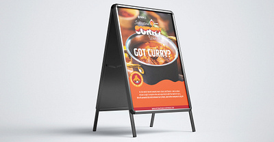 Branding for Bira International Curry Week, 2019 beer bira branding branding design curry festival identitydesign india international curry week monkey orange poster design red spice standee
