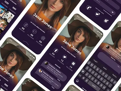 Daily UI #006 - User Profile app daily 100 challenge daily006 dailyui design ui ui design ux uxdesign